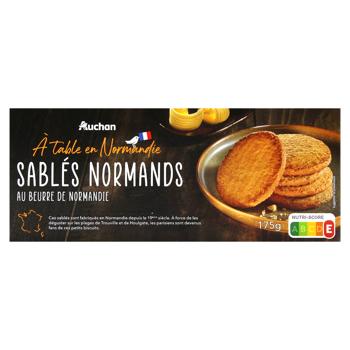 Auchan Mmm! Norman Sand Cookies 175g - buy, prices for - photo 2