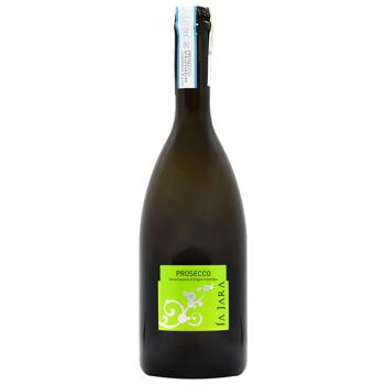 Вино гристе La Jara Prosecco Frizzante біле 10,5% 0,75л - купить, цены на AlcoHub - фото 1