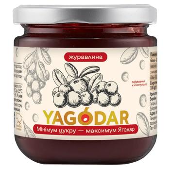 Yagodar Cranberry Jam 210g - buy, prices for EKO Market - photo 1