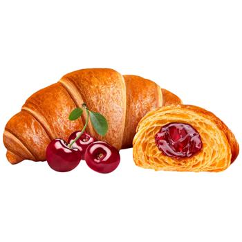 Batosha Croissant with Cherry Filling