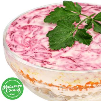 Салат Сельдь под шубой - купить, цены на NOVUS - фото 1