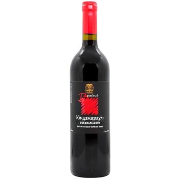 Вино Besini Kindzmarauli красное полусладкое 12,5% 0,75л - купить, цены на Торба - фото 1