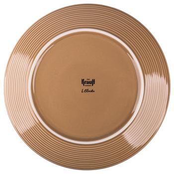 Тарелка десертная Krauff Zen Brown 21,5см - купить, цены на МегаМаркет - фото 4