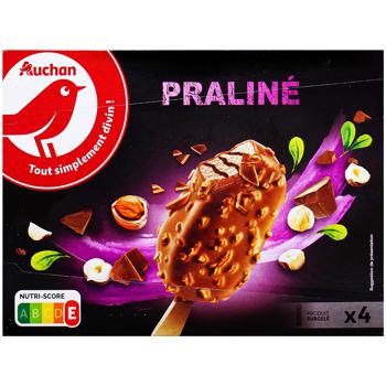 Морозиво Ашан Праліне 4шт 280г - купити, ціни на Auchan - фото 2