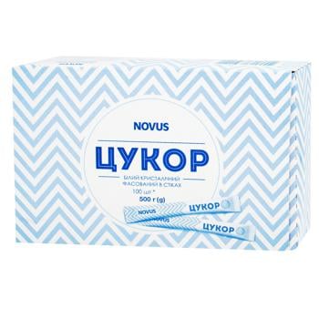 Novus І Category Crystal Portioned Sugar 500g - buy, prices for NOVUS - photo 1