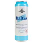 Svyturys Baltas unfiltered light beer 5% 0.568l