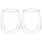 Чашка Ardesto AR2635BW двойное стекло 350мл 2шт