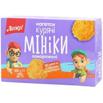 Нагетси курячі Легко! Мініки заморожені 300г - купити, ціни на Таврія В - фото 3