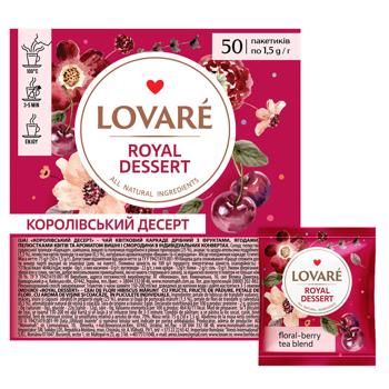 Tea Lovare Royal dessert 50pcs - buy, prices for Ideal - photo 1
