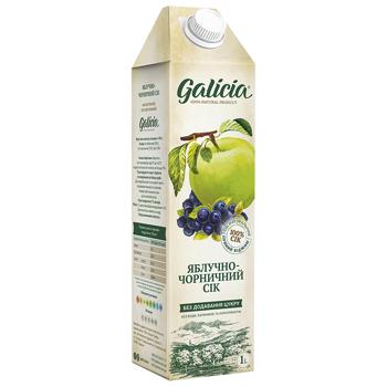 Сок Galicia яблочно-черничный 1л - купить, цены на Таврия В - фото 1