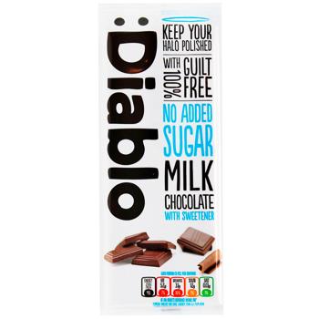 Diablo Sugar-Free Milk Chocolate 85g