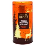 Dean's Double Chocolate and Orange Flavoured Shortbread Cookies 150g