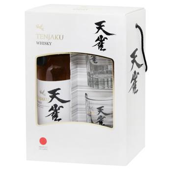 Tenjaku Whiskey and 2 Glasses 0.7l 40% - buy, prices for Vostorg - photo 1