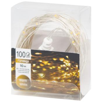 Електрогірлянда Проволока LED 100 ламп від usb - купити, ціни на За Раз - фото 1