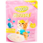 Корм вологий Moochie Mousse з тунцем боніта для кошенят 70г