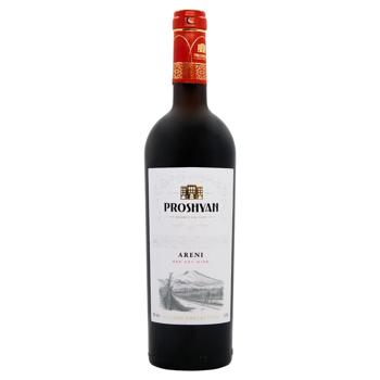 Proshyan Grape Natural Red Dry Wine 12% 0.75l
