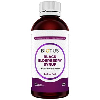 Elderberry Biotus 250ml - buy, prices for Biotus - photo 1