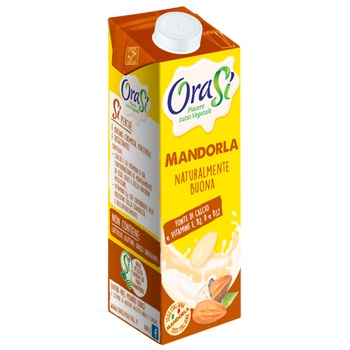 OraSi Almond Drink with Vitamins and Calcium 1l - buy, prices for Auchan - photo 1