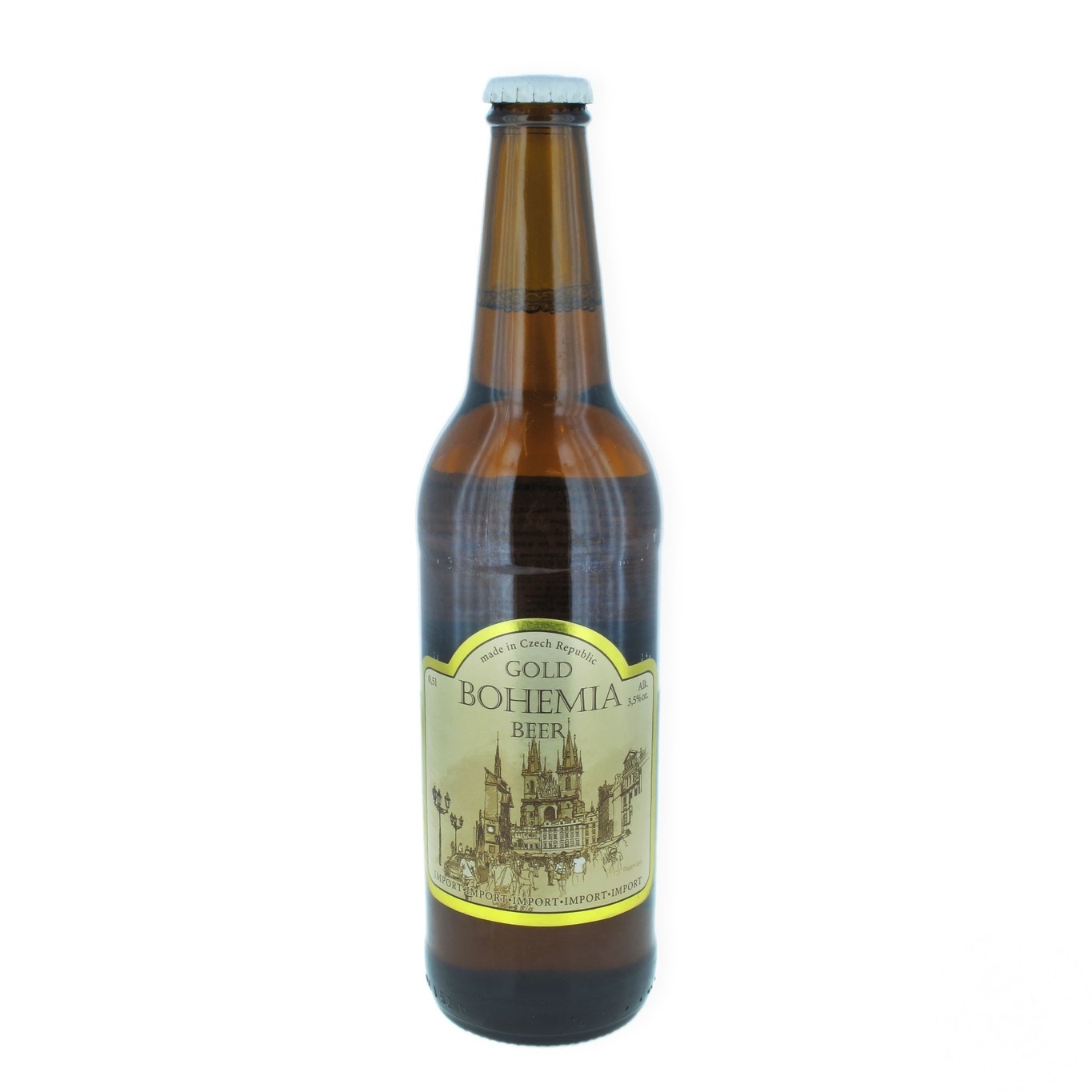 

Пиво Gold Bogemia 3.5% 0,5л