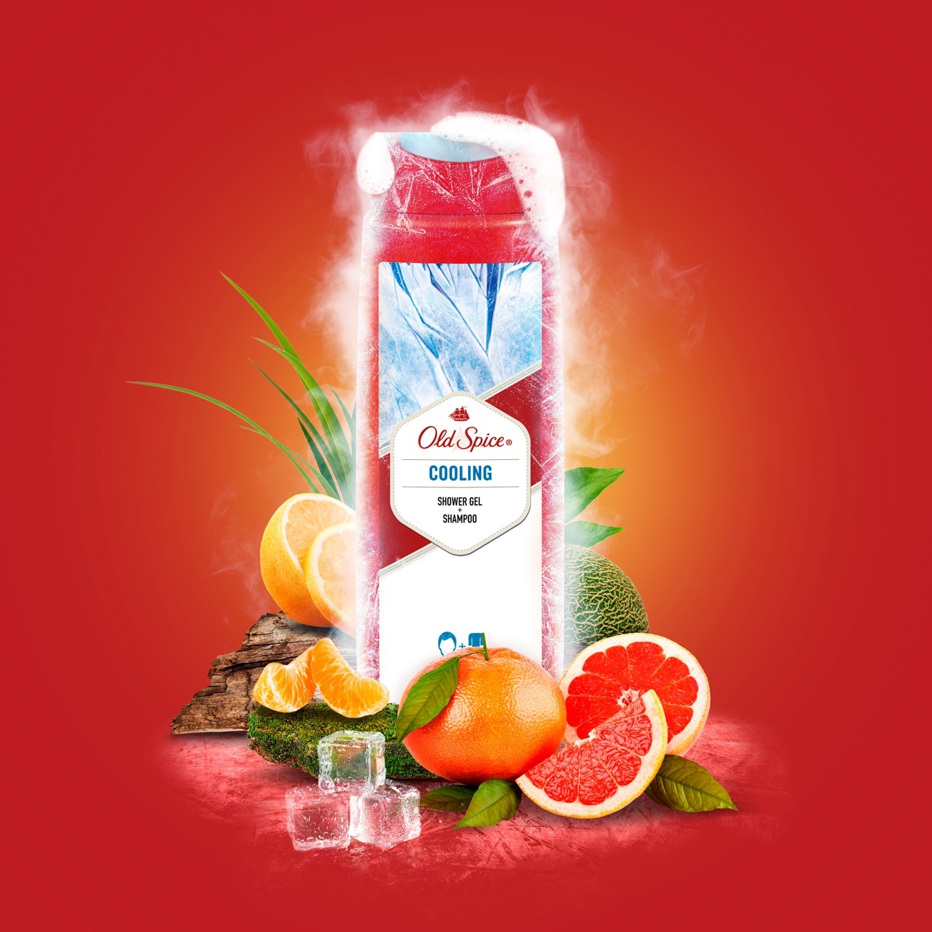 

Гель для душа + шампунь Old Spice 2в1 Охлаждающий 400мл