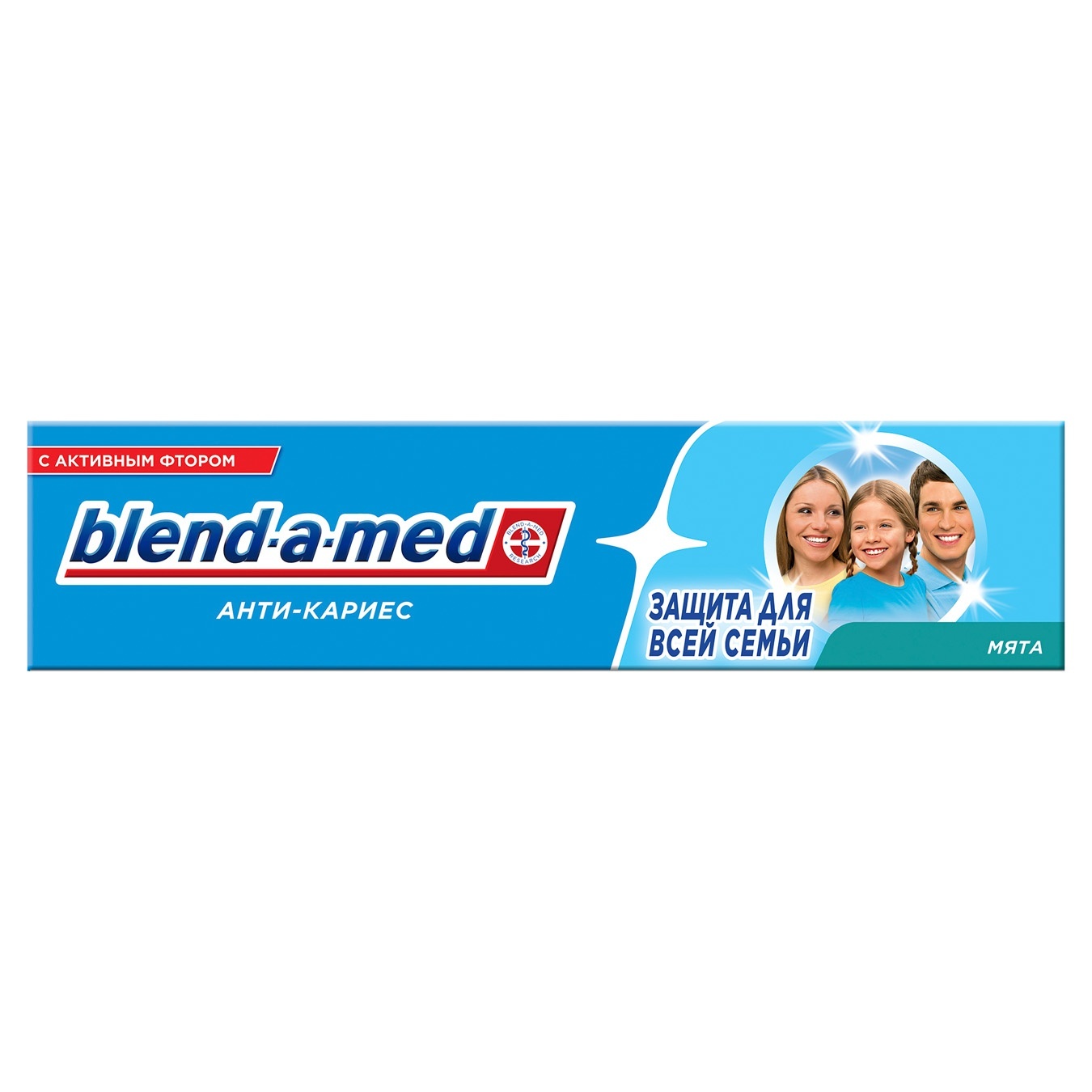 

Зубная паста Blend-a-med Анти-кариес Защита для всей семьи Мята 100мл