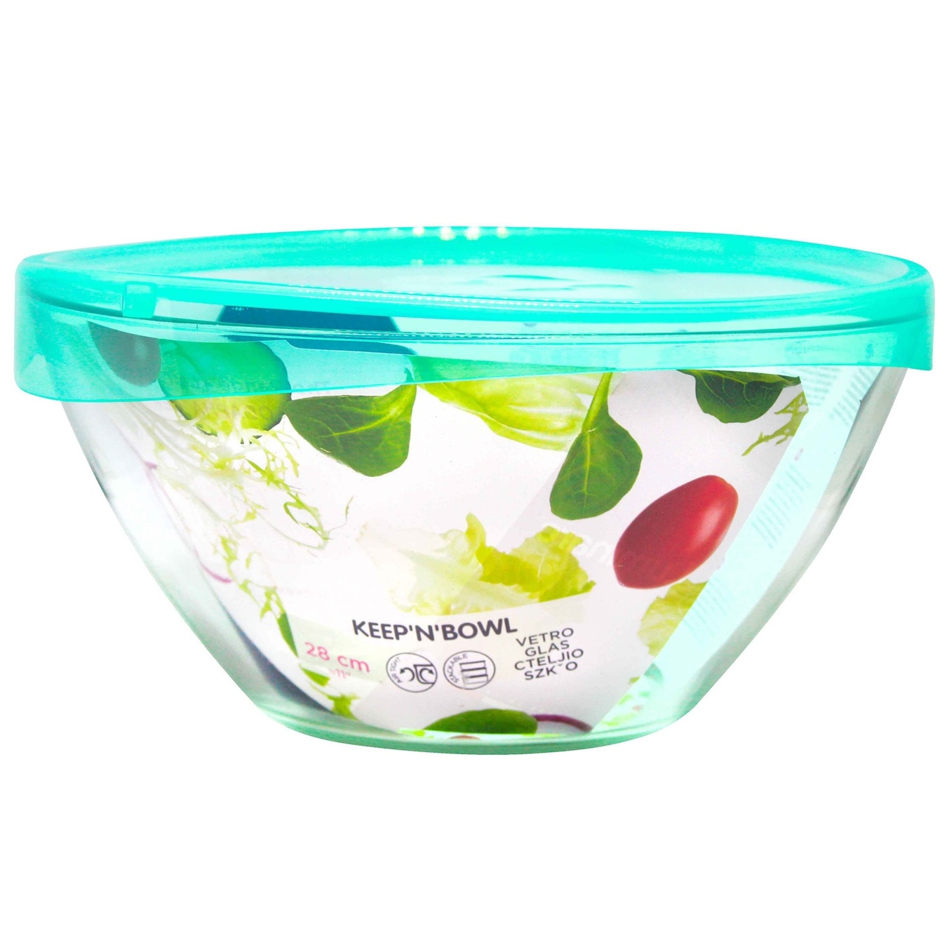 

Салатник Luminarc Keep'n' Bowl с крышкой 280мм в ассортименте