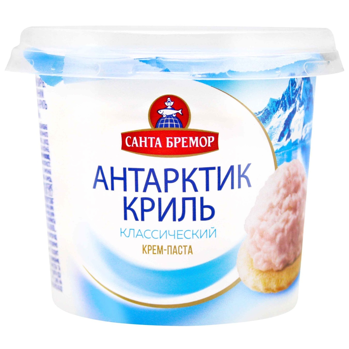 

Паста Санта-Бремор Антарктик-Криль классическая с морепродуктов 150г