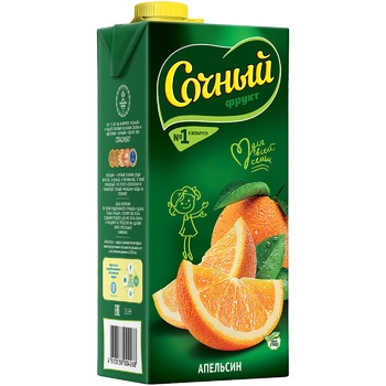 Sochnyj Orange Juice 1l - buy, prices for NOVUS - photo 1