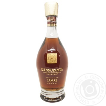 Виски Glenmorangie Grand Vintage 1991 43% 0,7л в коробке - купить, цены на МегаМаркет - фото 1