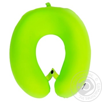 Fabric\Green Travel Horseshoe Pillow - buy, prices for MegaMarket - photo 1