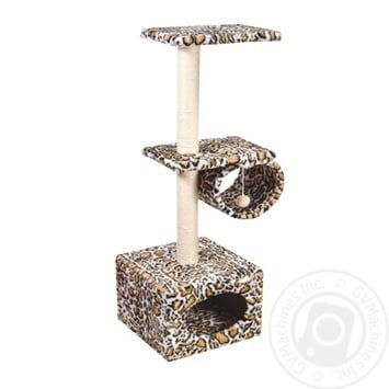 Priroda D22 Jacquard Scratching Post with Reel - buy, prices for MegaMarket - photo 1