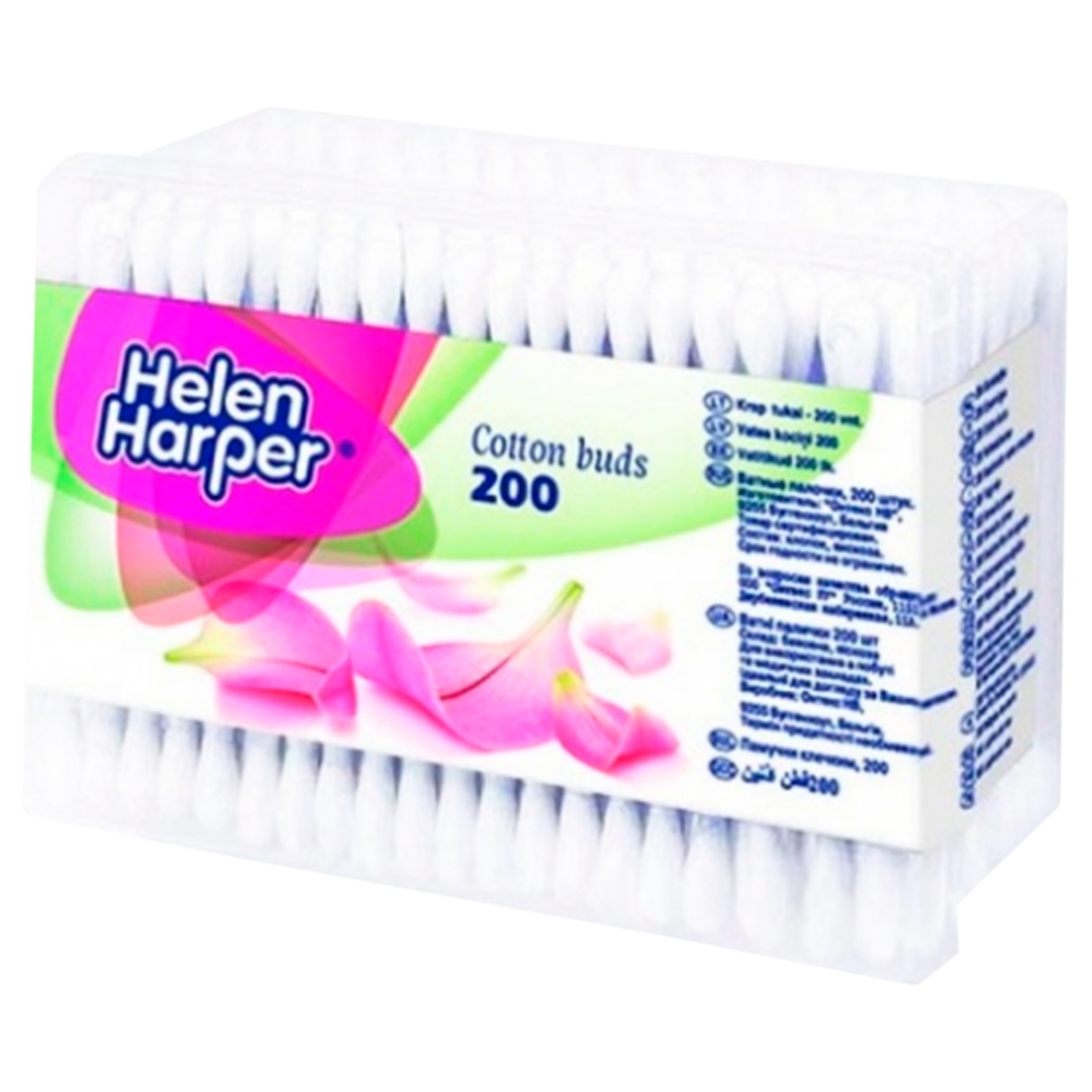 

Ватные палочки Helen Harper 200шт