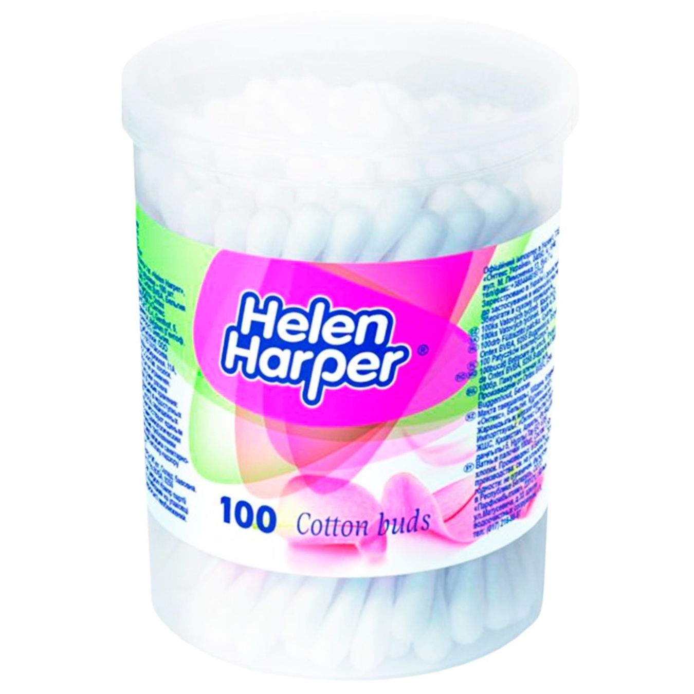 

Ватные палочки Helen Harper 100шт