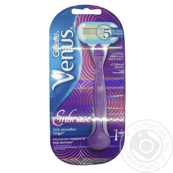 Women's Razor Venus Embrace  with 1 Razor Blade - buy, prices for MegaMarket - photo 1
