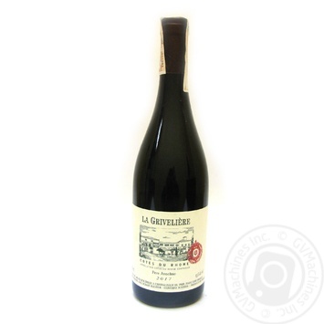 Вино Brotte Cotes du Rhone La Griveliere червоне сухе 0.75л х6 купити, ціни на МегаМаркет - фото 1