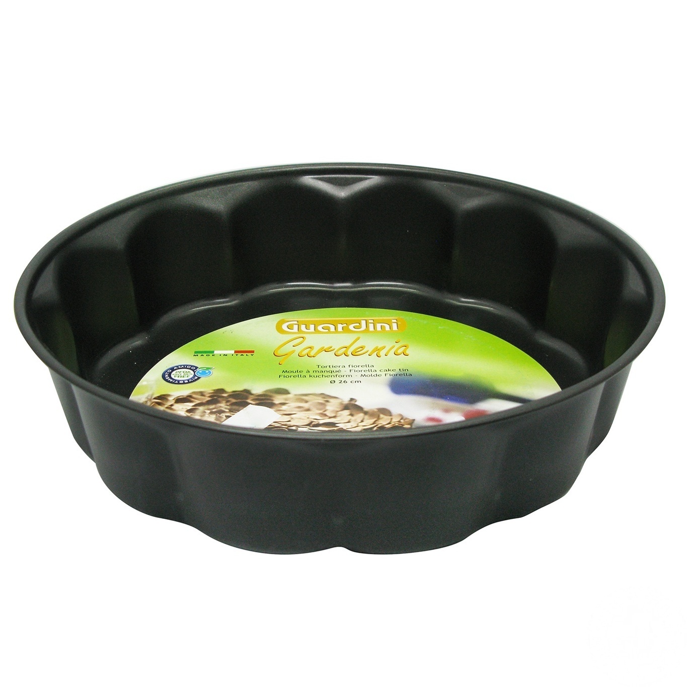 

Форма Guardini Gardenia кругла 26см з хвилястими краями арт.8552