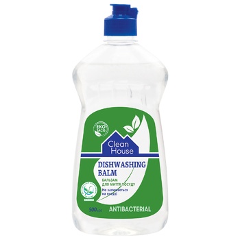 Clean House Antibacterial Dishwashing Balm 500g - buy, prices for Auchan - photo 1