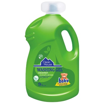 Clean House Baby Gel-concentrate for Children's Clothes 4kg