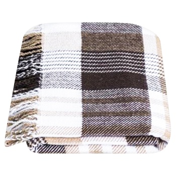 Lanavitta Corfu Beige Plaid 140x200cm - buy, prices for METRO - photo 1