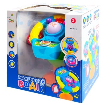 Krayina Igrashok Little Driver Musical Steering Wheel Toy - buy, prices for NOVUS - photo 1