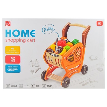 Play Set Supermarket Basket 16 items orange - buy, prices for - photo 4
