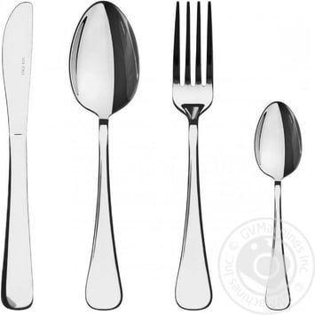 Actuel Stainless Steel Set 24pcs - buy, prices for Auchan - photo 2