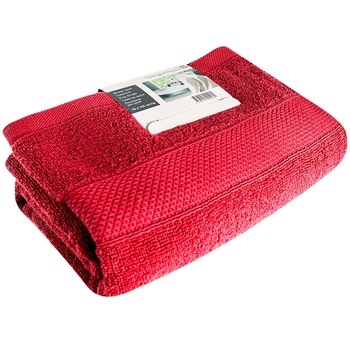 Tarrington House Towel crimson 70Х140cm - buy, prices for METRO - photo 2