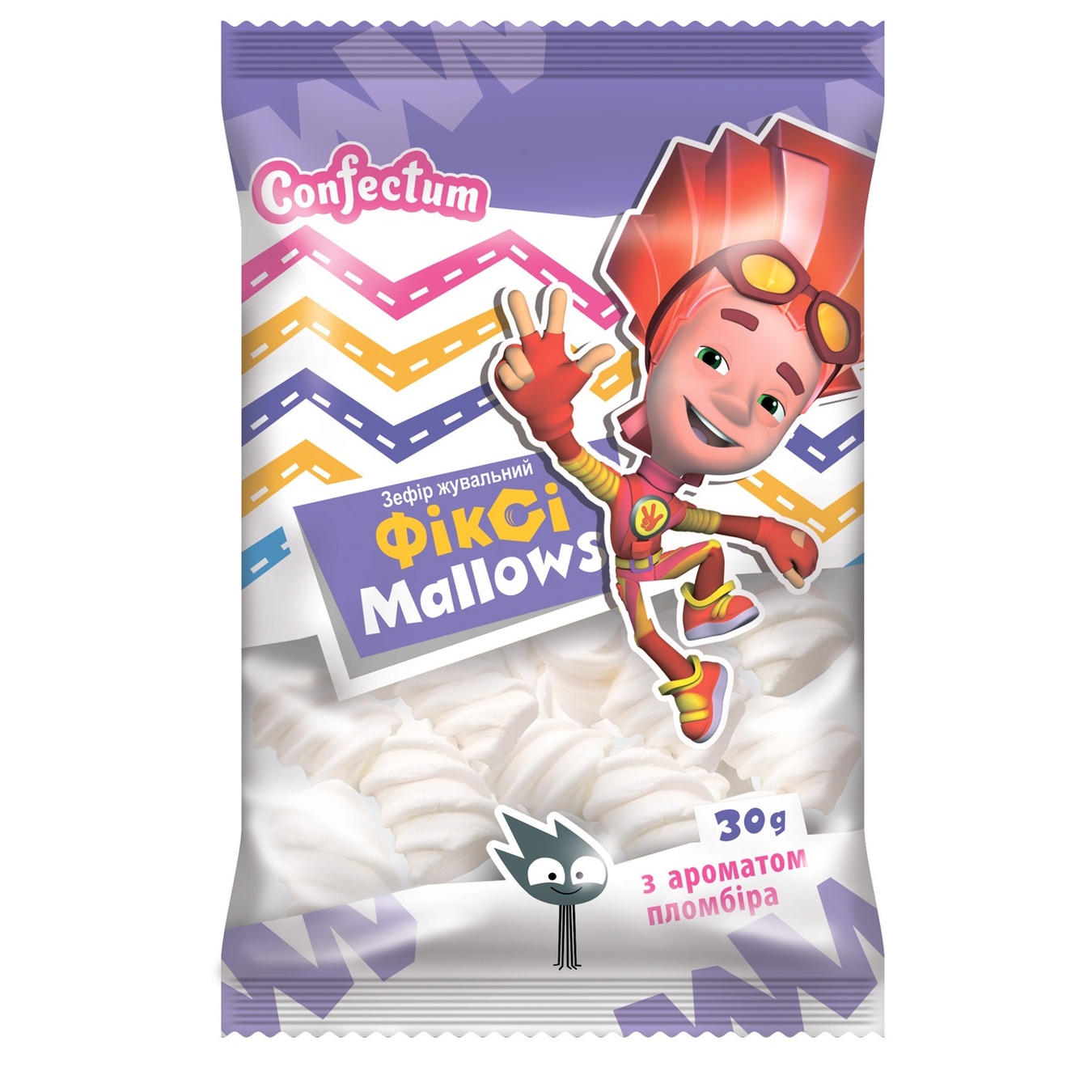 

Зефир Лесная сказка Фикси Mallows жевательный с ароматом пломбира 30г