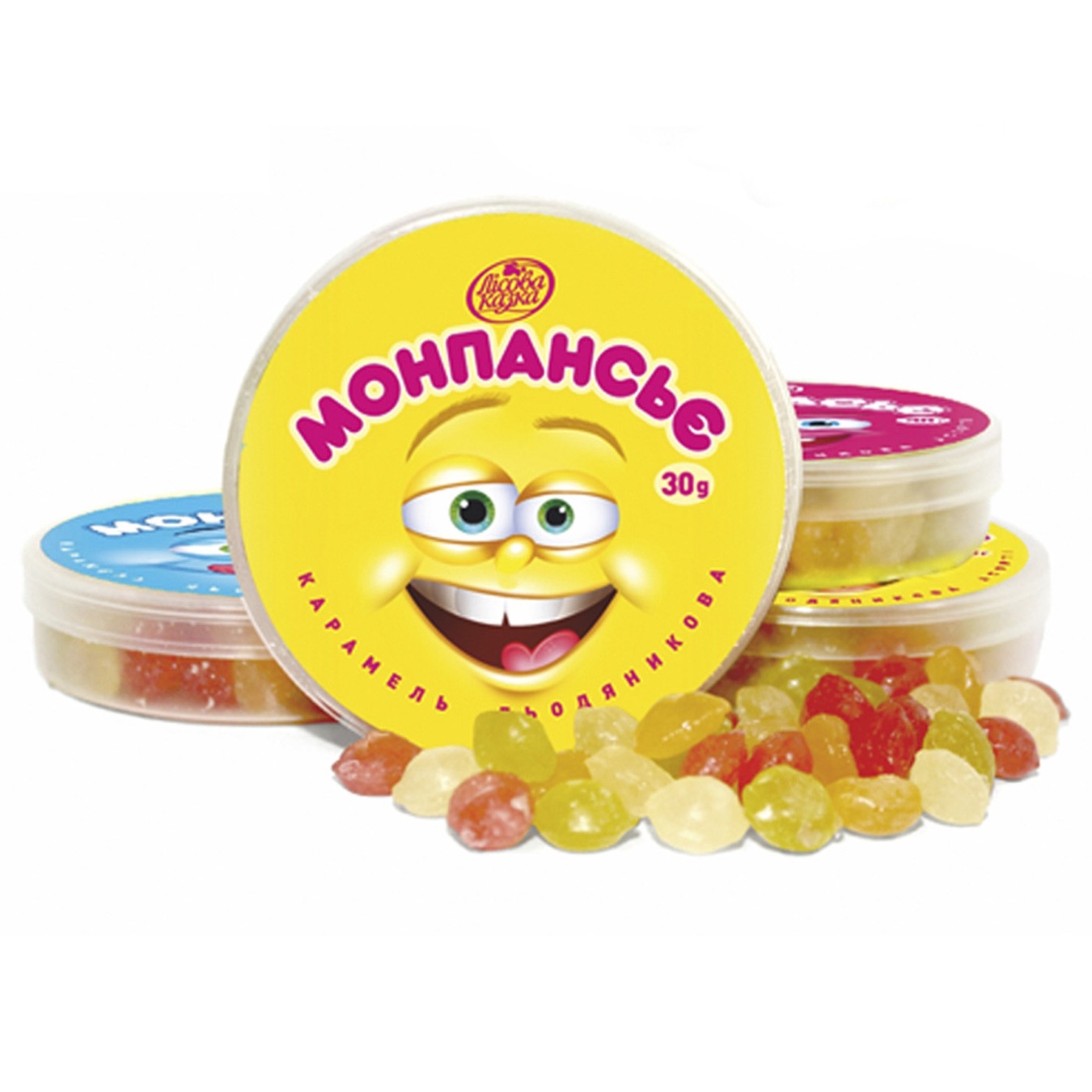 

Карамель Лесная сказка Монпансье леденцовая 30г