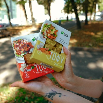 Zelena korova Fried Tofu in Tomato Sauce 250g - buy, prices for Auchan - photo 4