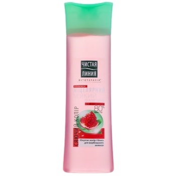 Chistaya Liniya Shining Color Pomegranate Micellar Shampoo 400ml - buy, prices for MegaMarket - photo 1