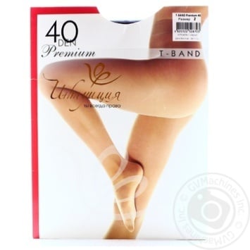 Колготи Інтуїція T-Band Premium 40den Antrazite розм. 2 купить, цены на МегаМаркет - фото 1