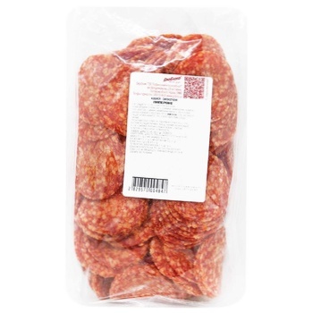 Globino Pepperoni Sausage Raw Smoked Sliced ​​Premium - buy, prices for METRO - photo 2