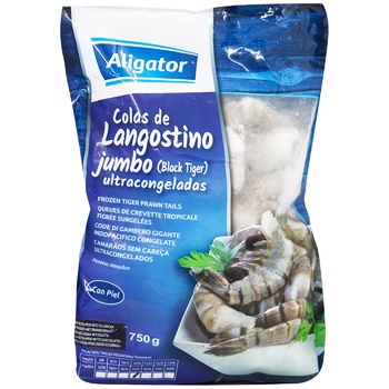 Aligator Shrimp Without Head 16/20 750g - buy, prices for METRO - photo 1